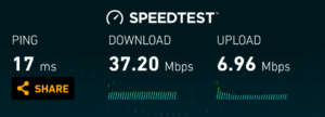 2.4GHz Network Speedtest